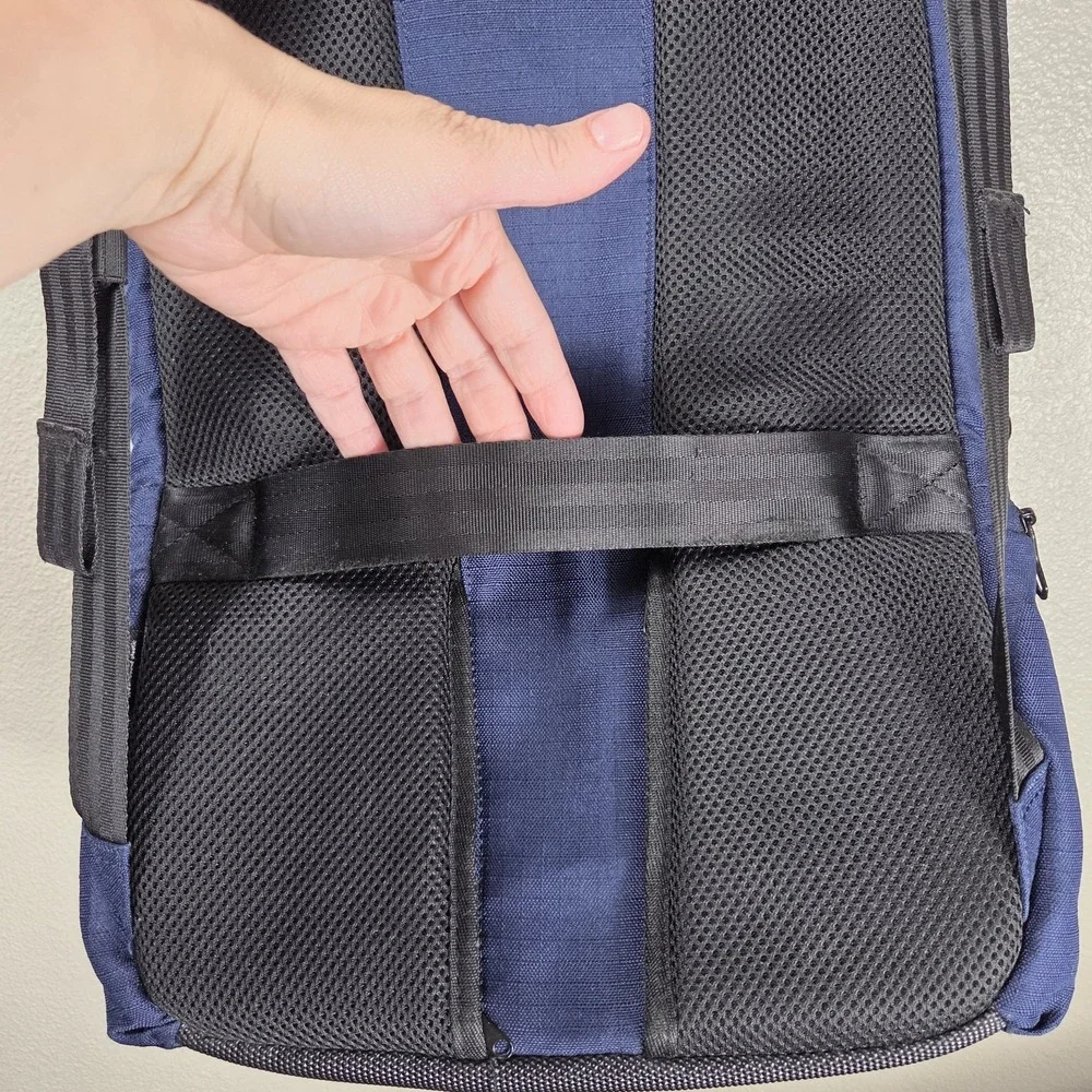 Solgaard Lifepack 2.0 Archive Anti Theft Laptop Backpack Navy USB RFID 15
